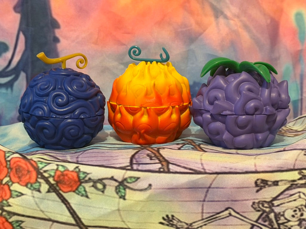 Devil Fruit Herb Grinder – Anime Inspired Design