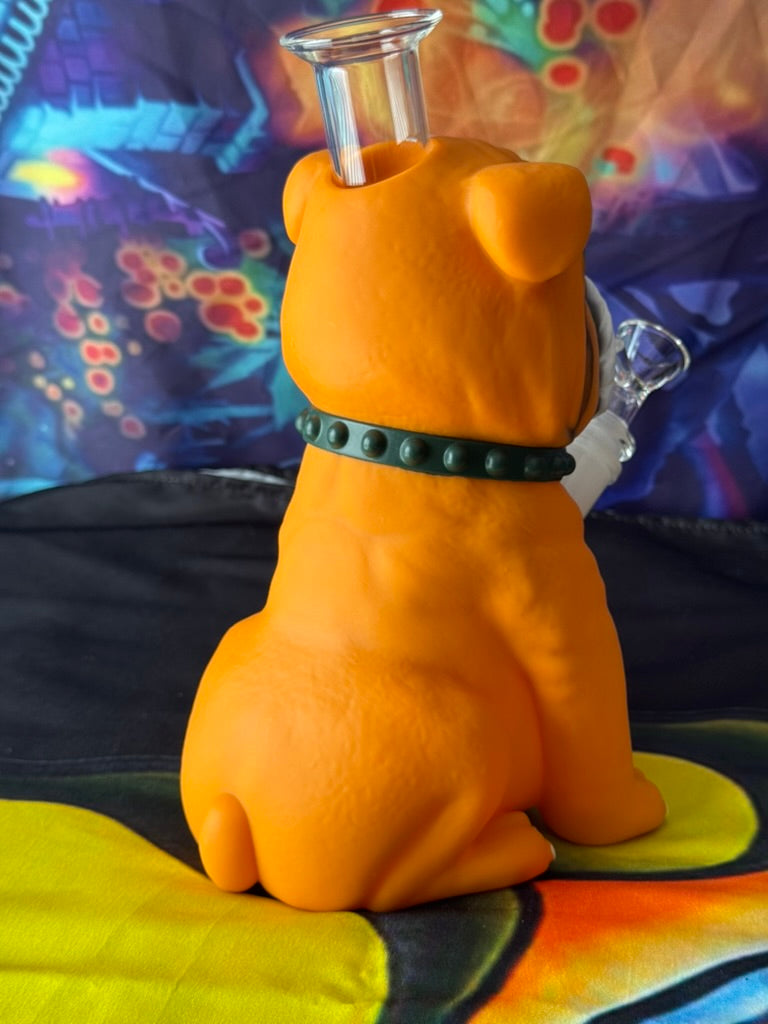 Bong- Bulldog 9 Inch Hybrid Resin Coated Bong - 14mm Joint