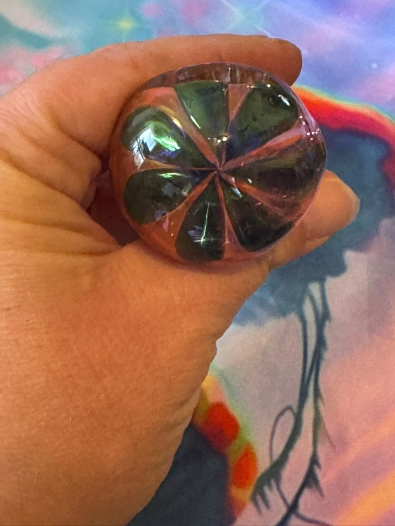 Pipe Glass -   Phoenix Star Fumed Color-Changing Hand Pipe