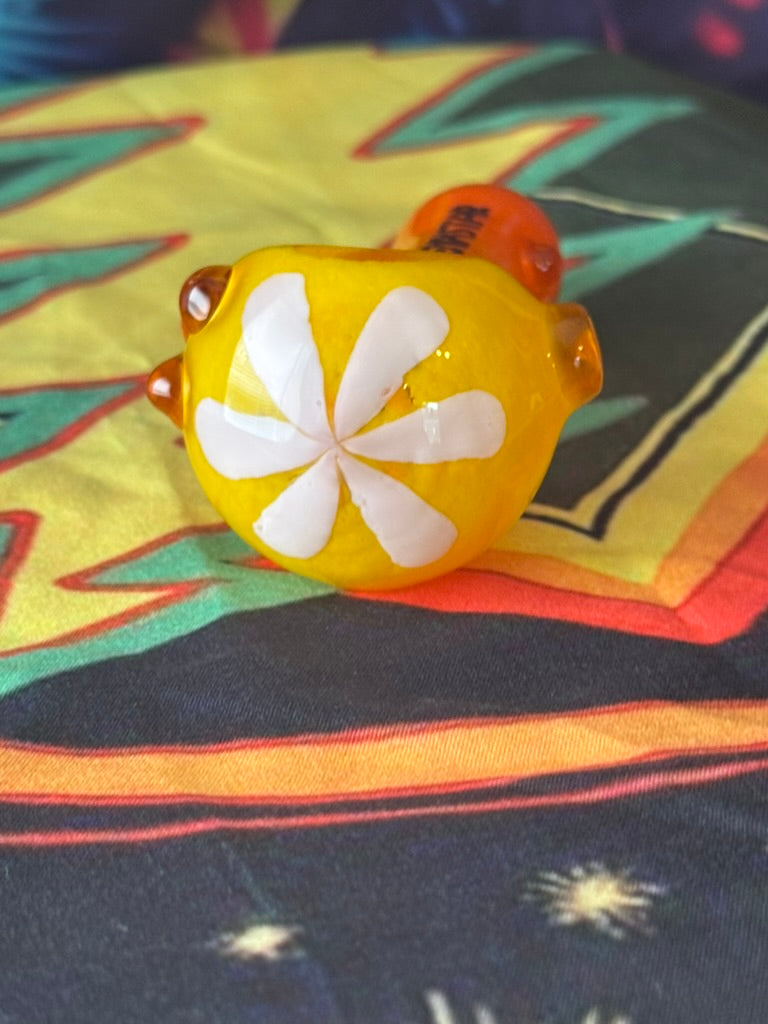Pipe Glass - Phoenix Star Sunset Daisy Glass Hand Pipe