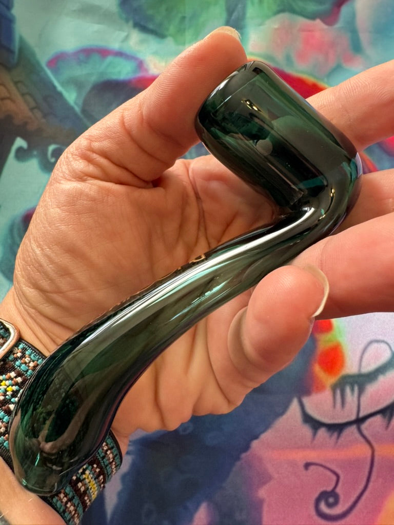 Glass Pipe - Phoenix Star Mini Sherlock Hand Pipe