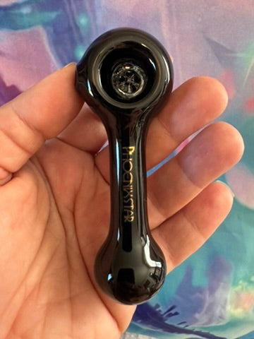 Glass Pipe - Phoenix Star Spoon Pipe - Built-In Screen Classic Design